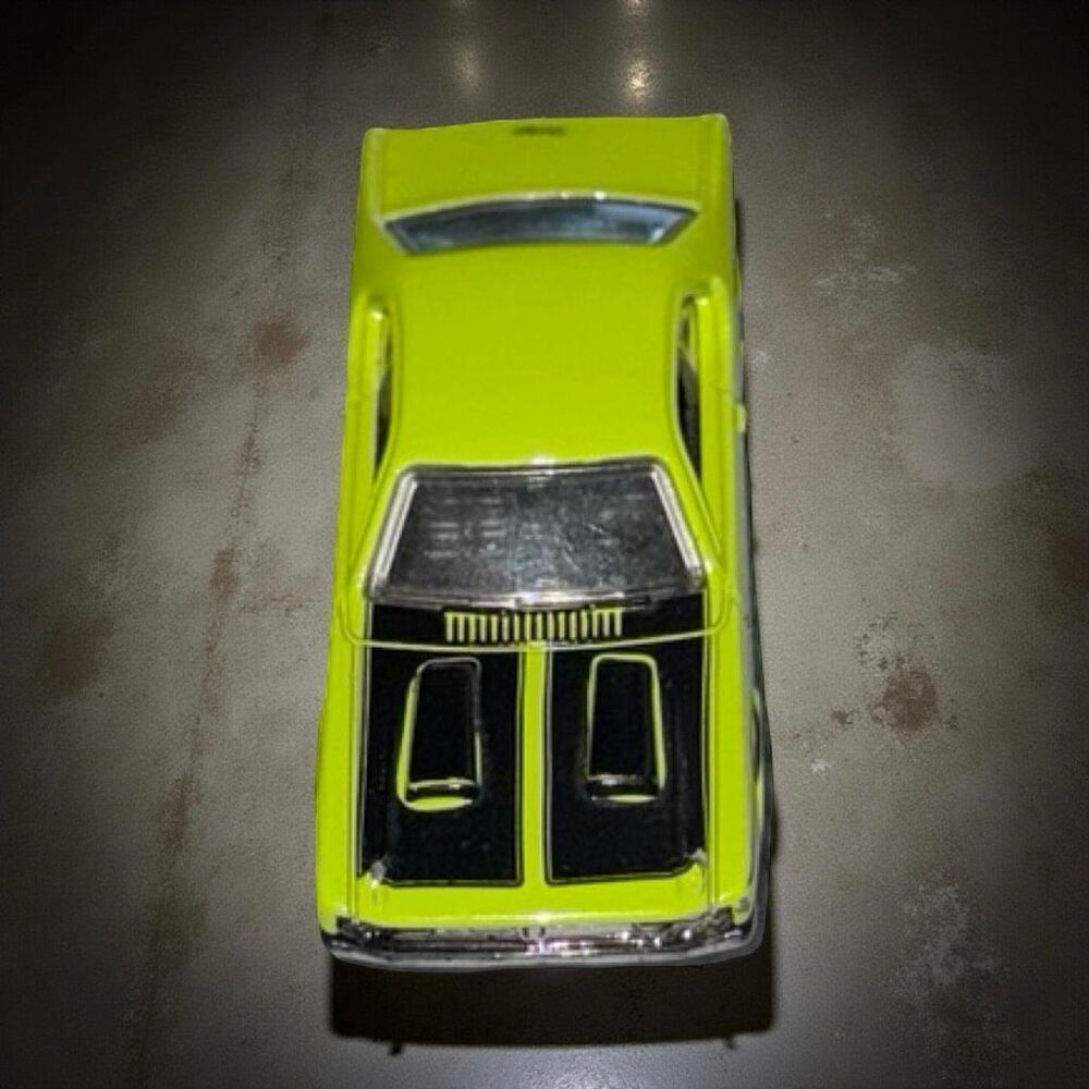 2008 Hot Wheels 1971 Dodge Dart Demon Green Variation Diecast Car